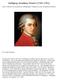 Wolfgang Amadeus Mozart ( )