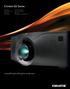 Christie GS Series. Long-life laser phosphor projectors. Boardroom Conference room Education Government