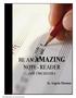 BE AN AMAZING NOTE- READER