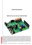 OPERATING MANUAL. DMX LED Current Dimmer 5004A-EP Mk2