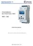 REV 303 PROGRAMMABLE MULTIFUNCTIONAL TIMER. «NOVATEK-ELECTRO» Ltd Intelligent industrial electronics OPERATING MANUAL.