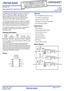 DATASHEET ISL Features. Applications. Ordering Information. Block Diagram. Pinout. Triple Channel SD Video Driver with LPF