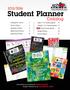 Committed to providing the highest quality Student Planners at an exceptional value!