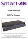 User Manual. HDTV Router