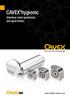 CAVEX hygienic. Stainless steel gearboxes and gearmotors.