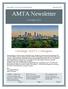 AMTA Newsletter. November Greetings AMTA Colleagues,