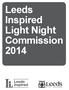 Leeds Inspired Light Night Commission 2014