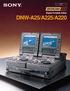 Digital Portable Editor DNW-A25/A225/A220