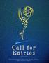 CALL FOR ENTRIES. The Upper Midwest Chapter Regional Emmy Awards