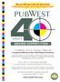 PubWest Book Design Awards. A Competition Reflecting the Best of Book Design and Production