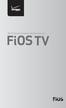 2013 Annual Customer Notification for. FiOS TV