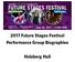 2017 Future Stages Festival Performance Group Biographies. Helzberg Hall