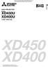 XD450 XD400 XD450U XD400U. User Manual DATA PROJECTOR MODEL EN - 1 ENGLISH