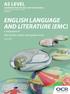 ENGLISH LANGUAGE AND LITERATURE (EMC) Component 01 Non-fiction written and spoken texts