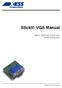 StickIt! VGA Manual. How to install and use your new StickIt! VGA module