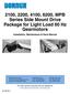 2100, 2200, 4100, 6200, MPB Series Side Mount Drive Package for Light Load 60 Hz Gearmotors