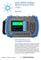 Agilent N9343C Handheld Spectrum Analyzer (HSA)