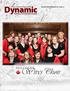 Dynamic.   Choirs Ontario s Newsletter Volume 43, Issue 2