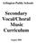 Arlington Public Schools. Secondary Vocal/Choral Music Curriculum