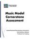 Music Model Cornerstone Assessment. Guitar/Keyboard/Harmonizing Instruments Harmonizing a Melody Proficient for Creating