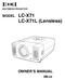LC-X71 LC-X71L (Lensless)