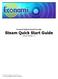 Econami Digital Sound Decoder Steam Quick Start Guide Software Release 1.3