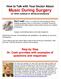How to Talk with Your Doctor About Music During Surgery (or other medical or dental procedures)
