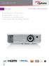 EH345. Full HD 1080p, bright and powerful. Bright 1080p projector 3200 ANSI Lumens. Installation flexibility 1.3x zoom