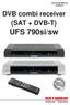 Operating Manual - Englisch - DVB combi receiver (SAT + DVB-T) UFS 790si/sw