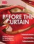 BEFORE THE CURTAIN. Guiding Principles for Developing A Successful Theater