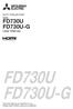 DLP PROJECTOR MODEL FD730U FD730U-G. User Manual FD730U FD730U-G. This User Manual is important to you. Please read it before using your projector.