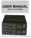 USER MANUAL HDMI over IP EXTENDER