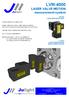 LVM LASER VALVE MOTION measurement system LASER-BASED TECHNOLOGY. SIMULTANEOUS, REAL-TIME DISPLACEMENT, VELOCITY and ACCELERATION ANOLOG OUTPUTS