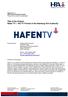 Title of the Project: Hafen TV The TV Format of the Hamburg Port Authority