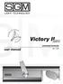 user manual Victory II 250 automated luminaire rel. 1.02