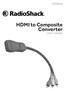 HDMI to Composite Converter. User s Guide