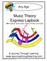Music Theory Express Lapbook Mini Lapbook, Study Guides, Games, Activities, and Crafts