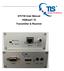 User Manual HDBaseT 70 Transmitter & Receiver