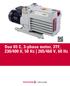 Duo 65 C, 3-phase motor, 3TF, 230/400 V, 50 Hz 265/460 V, 60 Hz