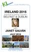 IRELAND 2016 Individual & Festival Concerts
