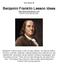 Benjamin Franklin Lesson Ideas