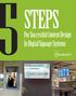 STEPS. For Successful Content Design In Digital Signage Systems