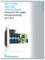 R&S TS-PSM3 High-Power Switching Module Automotive DUT supply and load switching up to 30 A