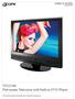 TD2210B Flat-screen Television with built-in DVD Player