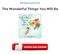 The Wonderful Things You Will Be PDF