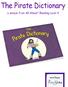 The Pirate Dictionary. a sample from All About Reading Level 4