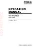 OPERATION MANUAL. MV-410RGB Multi Viewer. 3 rd Edition Rev. 2 USO RESTRITO