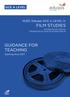 GCE A LEVEL. WJEC Eduqas GCE A LEVEL in FILM STUDIES ACCREDITED BY OFQUAL DESIGNATED BY QUALIFICATIONS WALES GUIDANCE FOR TEACHING