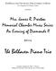 The Belhaven Piano Trio. Mrs. James R. Preston Memorial Chamber Music Series: An Evening of Diamonds II. featuring