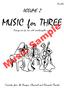 Music Sample. MUSIC for THREE VOLUME 2. Favorites from the Baroque, Classical and Romantic Periods. Samples